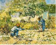 Vincent Van Gogh First Steps oil painting reproduction